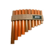 Panpipes With 10 Notes Tunable Synthetic Wood Looking Pipes Of Graduating Length And Pitch Joined Together In A Curved Pan Flute Tin Whistles Synthetic Wood
