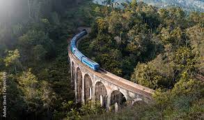 Ells nine arch bridge, Ella, Sri Lanka Stock Photo | Adobe Stock