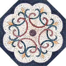 Save in favorites add to queue. Floral Mosaic Pattern Mosaic Patterns Mosaic Designs Geometric Mosaic Accent Tiles Handmade Floor Mosaic Floral Mosaic Mosaic Crafts Mosaic Designs