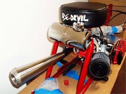 Little BadAss Minibikes Gas Tank, 7 in. Cylindrical - GoKarts USA