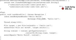 Apache camel supports two alternative domain specific languages (dsl) for defining routes: Chapter 6 Testing With Camel Camel In Action