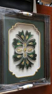 Filografi Tepsi Sanat Desen Ip Sanati Sanat