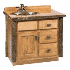 42 inch bathroom vanities with combo at clearance and lowes will make sure in creating amazing bathroom designing and decorating very. Fireside Rustic Hickory Log Vanity 42 Inch Log Cabin Rustics