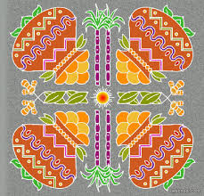 Pongal pot kolam #4 bhogi kolam pongal kolam sankranthi muggulu easy & simple rangoli.simple pongal kolam design friends. 25 Beautiful Pongal Kolam And Pongal Rangoli Designs
