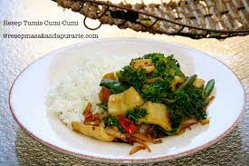 Resep Tumis Cumi Cumi Enak Dan Mudah Resep Masakan Dapur Arie Makanan Resep Tumis Masakan