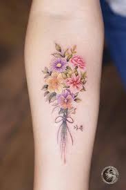 Pin Auf Blumen Tattoo Vorlage