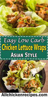 Keto Chicken Lettuce Wraps Low Carb Ground Chicken Lettuce Wraps Recipe Low Carb Chicken Lettuce Wraps Asian Chicken Lettuce Wraps Healthy Low Carb Recipes