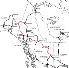 Alaska Highway Information Map Alaska Canada Alcan
