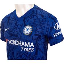 The cfc jersey's feature the blues' iconic crest along with pride of london detailing, ensuring that all those around you know that your heart belongs at stamford bridge. 2019 20 Nike Chelsea Home Match Jersey Soccerpro