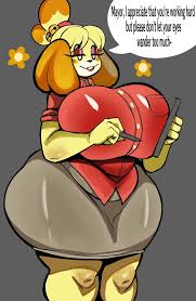 animal crossing, nintendo, isabelle (animal crossing), isolatedartest,  1girls - R34 Vault