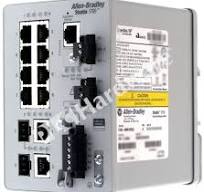 Allen Bradley 1783-BMS10CGL Series A Stratix 5700 Ethernet Switch 10-P w/  2-SFP