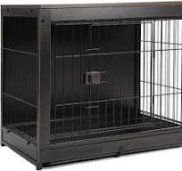 Amazon.com: Jaula para gatos, jaula de madera para perros ...