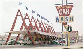 Amazing Photos From 50s And 60s California Googie Architecture Googie Car Wash