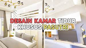 Desain Kamar Tidur Untuk Pasangan Suami Istri Ukuran 4x4 Meter Youtube