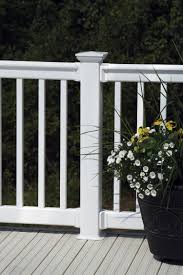Lengths (3 1/2 feet high) for porch post use only. Certainteed S Evernew Oxford Vinyl Railing Maintenance Free