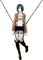 Also if you do save it to use it please drop a like or comment or maybe even a reblog. Mikasa Ackerman Gifs Tenor