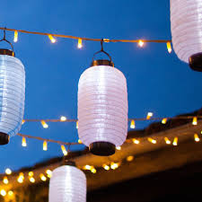 Featuring multiple led lights, solar lanterns offer bright and efficient light and keep. Led Solar Lampion Weiss Oval Solar Lanterns Solar Led Chinese Lanterns