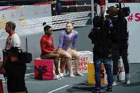 She is coached by brian carey, janine thompson, and orley szmuch. Jade Carey Simone Biles Reminds Other Gymnasts To Have Fun People Com