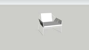 Features a tubular steel frame with handwoven, weather resistant, woven rope where it helps create less contact between surfaces. Oasiq Sandur Club Chair 3d Warehouse