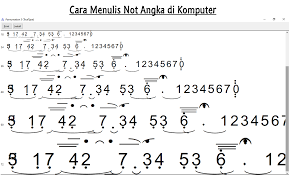 Tangga nada dasar adalah tangga nada dengan nada dasar 1 (baca: Cara Menulis Not Angka Lagu Di Komputer Menggunakan Font Parnumation