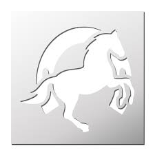 pochoir fer a cheval imprimer coloriage la plus petite animalerie