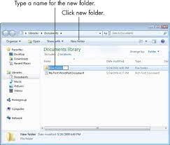 Type a name for the folder in the box that appears. How To Create A New Folder On Your Computer Dummies