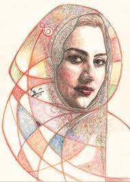 الشاعرة والملحنة السعودية نسرين بنت محمد بريشة شهاب المقرمي art drawings sketches