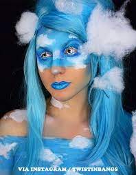 No matter if you have a cropped pixie, an angled bob, or a long, layered cut, we rounded up some of the best (and easiest) halloween costumes to try this year based on your hair length. 12 Halloween Makeup Looks For Blue Hair Blue Wig Halloween Blue Wig Blue Wig Costume