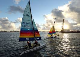 The hobie cat wave is a 13'1 (3.98m) single handed sport/beach catamaran designed by morrelli & melvin (united states). Hobie Alter Innovator Of Sailing And Surfing Dies At 80 The New York Times