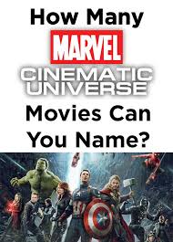 How many infinity stones are there? Marvel Cinematic Universe Can You Name Every Movie