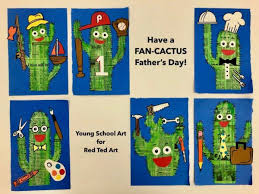 It's makes a fun valentine card and mother's day card for kids to make. Newspaper Cactus Art For Father S Day With Printables Red Ted Art Make Crafting With Kids Easy Fun