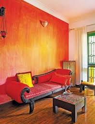 Living Room Orange Ombre Paint Walls Ideas Living Room Orange Apartment Decor Decor