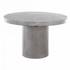 Make your morning coffee or evening glass of wine *that* much better by taking it outside with this patio dining table. Zen Outdoor Gfrc Dining Table 105cm Round With Pedestal Leg