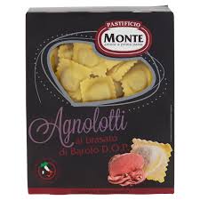 Allow the liquid to evaporate, then cover the meat with water (or stock if preferred), reduce the heat to low and cook for 1 hour or until very tender, adding more liquid if needed. Pastificio Monte Agnolotti Al Brasato Di Barolo D O P 250 G Carrefour