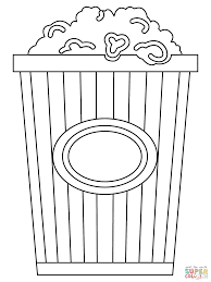 Desenho De Pipoca Para Colorir Desenhos Para Colorir E Imprimir Gratis