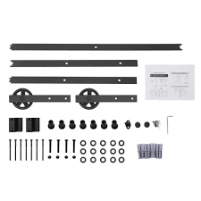 Check spelling or type a new query. 150kg Sliding Door Wheels Rollers 8ft Sliding Barn Door Hardware Roller Track Rail Kit Set For Closet Cabinet Door Buy At The Price Of 41 73 In Aliexpress Com Imall Com
