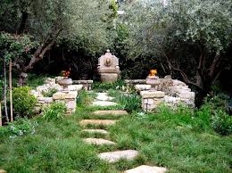 Mediterranean Landscape By Mayita Dinos Garden Design Hidden Ruins In The Yard Mediterranean Garden Design Backyard Garden Landscape Backyard Garden Layout