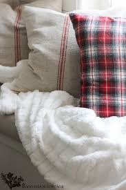 Diy White Fluffy Blanket The Wood Grain Cottage