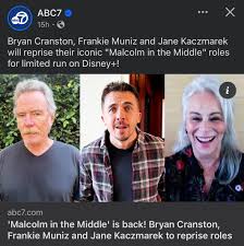 New episodes of Malcom in the middle are coming to Disney plus. In the  limited run episodes. Malcom and his daughter attend Malcom's parents 40th  anniversary and get thrown back to the