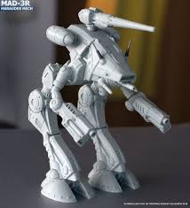 Mad 3r Mech 3d Printed Kit Etsy Mech Prints 3d Printing
