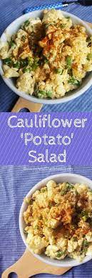 Cauliflower Potato Salad Recipe Cauliflower Potatoes Salad Potatoe Salad Recipe Potato Salad