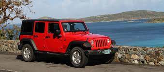 Rent a suzuki sidekick or vitara, jeep wrangler or cherokee, or the larger montero and they'll give you the map rap and show you all. St John Jeeps