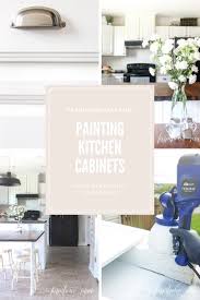 I am planning to paint my kitchen cabinets white. Painting Kitchen Cabinets For Beautiful Results F A R M H O U S E M A D E