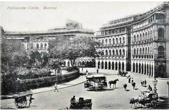 Elphistone circle, Bombay during bygone years