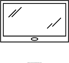 Our world is so exciting that every its particle may cause our curiosity and desire to explore it. Tv Coloring Page Ultra Coloring Pages Television Clipart Full Size Clipart 490429 Pinclipart