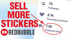 Now that you have a better grasp at how redbubble works and the products that it sells, i think that you're pretty i increased my commission to 30% on stickers and i now get more sales. Sell Stickers On Redbubble Top Selling Product On Redbubble Youtube