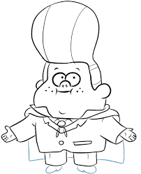 Gideon coloring page is a downloadable pdf package. Gravity Falls Coloring Pages Print All The Characters