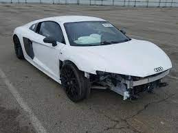 Salvage 2017 Audi R8 German Cars Salvage Car Detailing