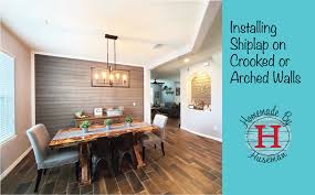 Since we're just normal diyer's we don't have any. How To Install Shiplap When Your Wall Isn T Straight Homemade By Huseman