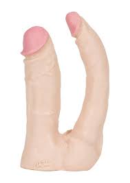Amazon.com: Doc Johnson The Naturals - Double Penetrator Dildo - Thick and  Thin Dildo Attached at Balls - Made of Body-Safe PVC - Proudly Made In  America - Dildo - White : Health & Household
